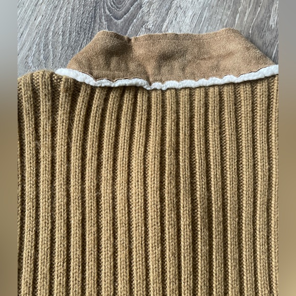 ByDesign Y2K Large Womens Camel Jacket 100% Polyester Suede Like - Picture 6 of 9